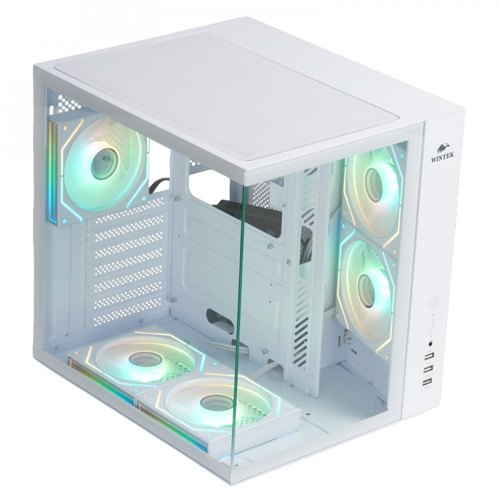 Корпус Wintek Cube Pro V909-W TG Mid-Tower - миниатюра 2
