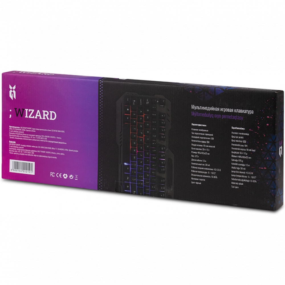 Клавиатура X-Game Wizard Проводная, USB - миниатюра 3