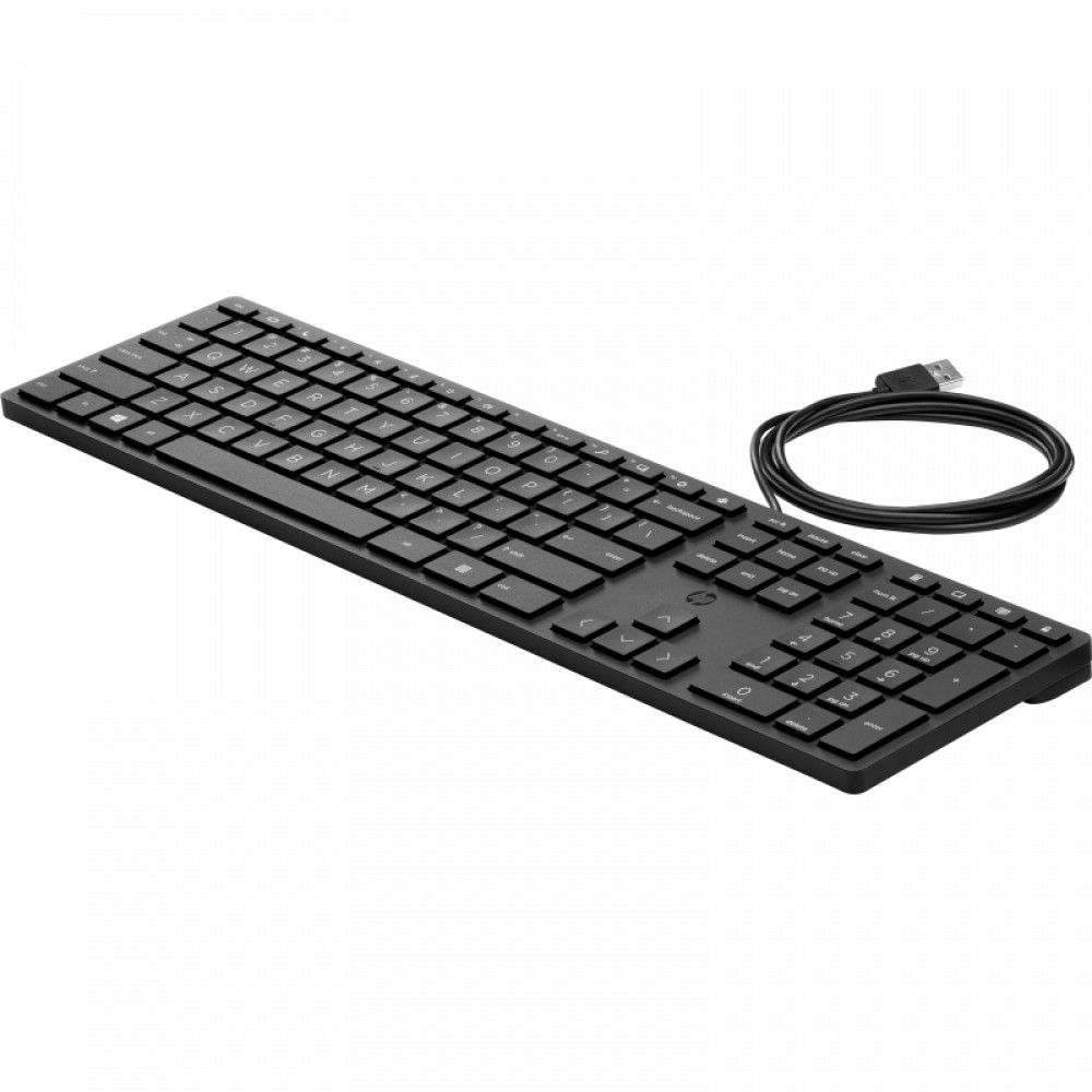 Клавиатура HP 320K G2 9SR37A9_1 Проводная, USB - миниатюра 2
