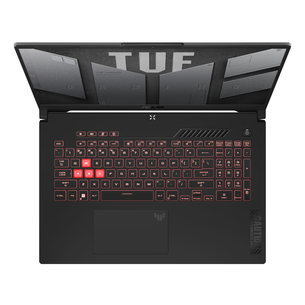 Ноутбук Asus TUF Gaming 90NR0EF5-M009A0 17.3 ", FHD 1920x1080 (16:9), AMD, Ryzen 7, 16 Гб, 512 ГБ, nVidia GeForce RTX 4050 - миниатюра 3