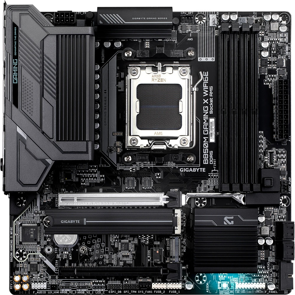 Материнская плата Gigabyte B850M GAMING X WIFI6E Micro-ATX, AMD AM5 — фото товара