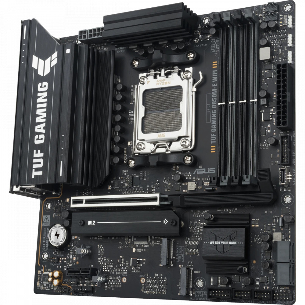 Материнская плата Asus TUF GAMING B850M-E WIFI Micro-ATX, AMD AM5 - миниатюра 3