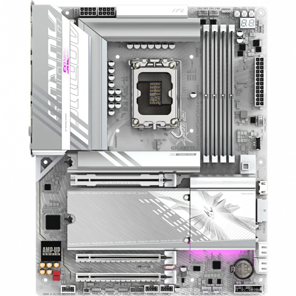 Материнская плата Gigabyte Z890M AORUS ELITE WIFI7 ICE ATX, LGA 1851 — фото товара