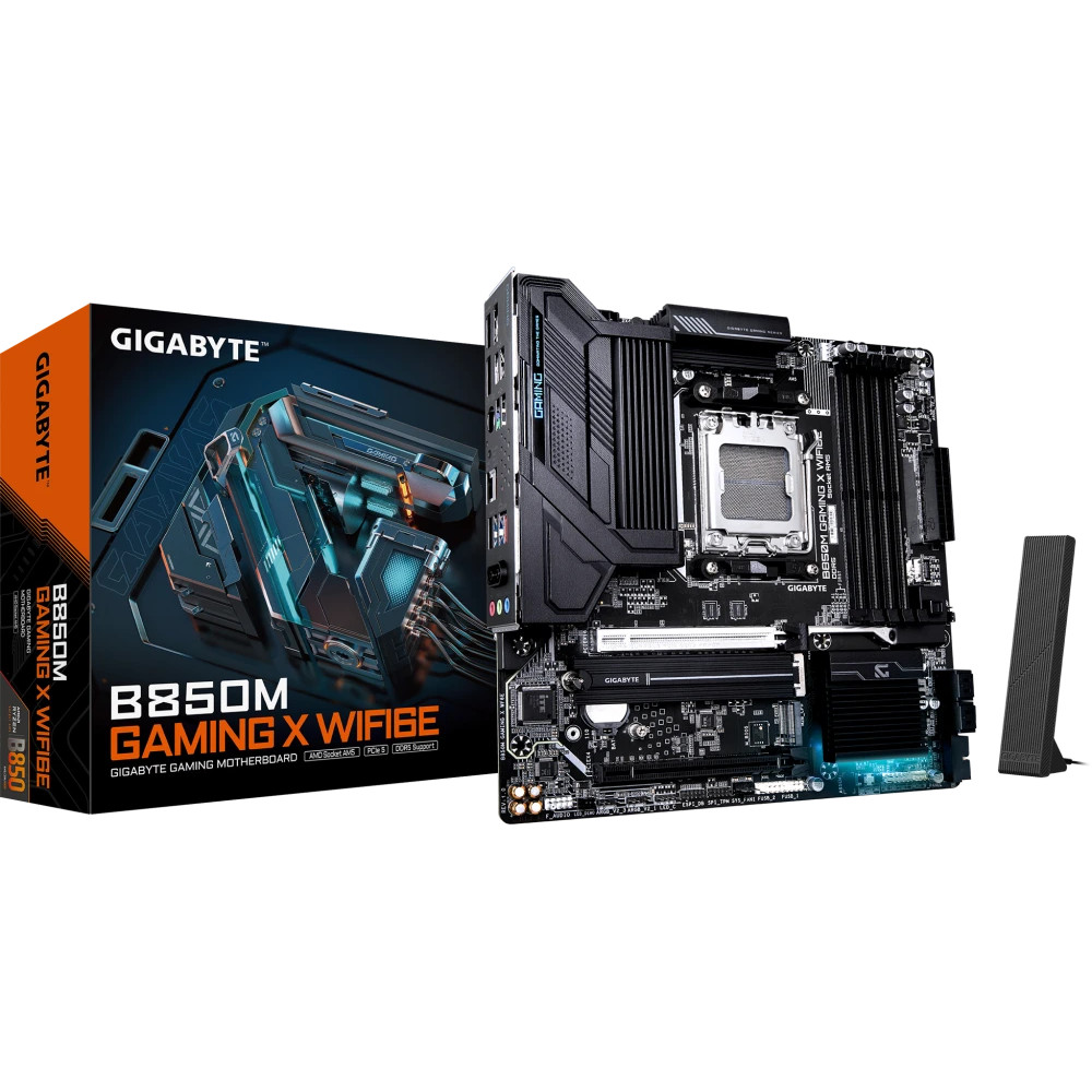 Материнская плата Gigabyte B850M GAMING X WIFI6E Micro-ATX, AMD AM5 - миниатюра 4