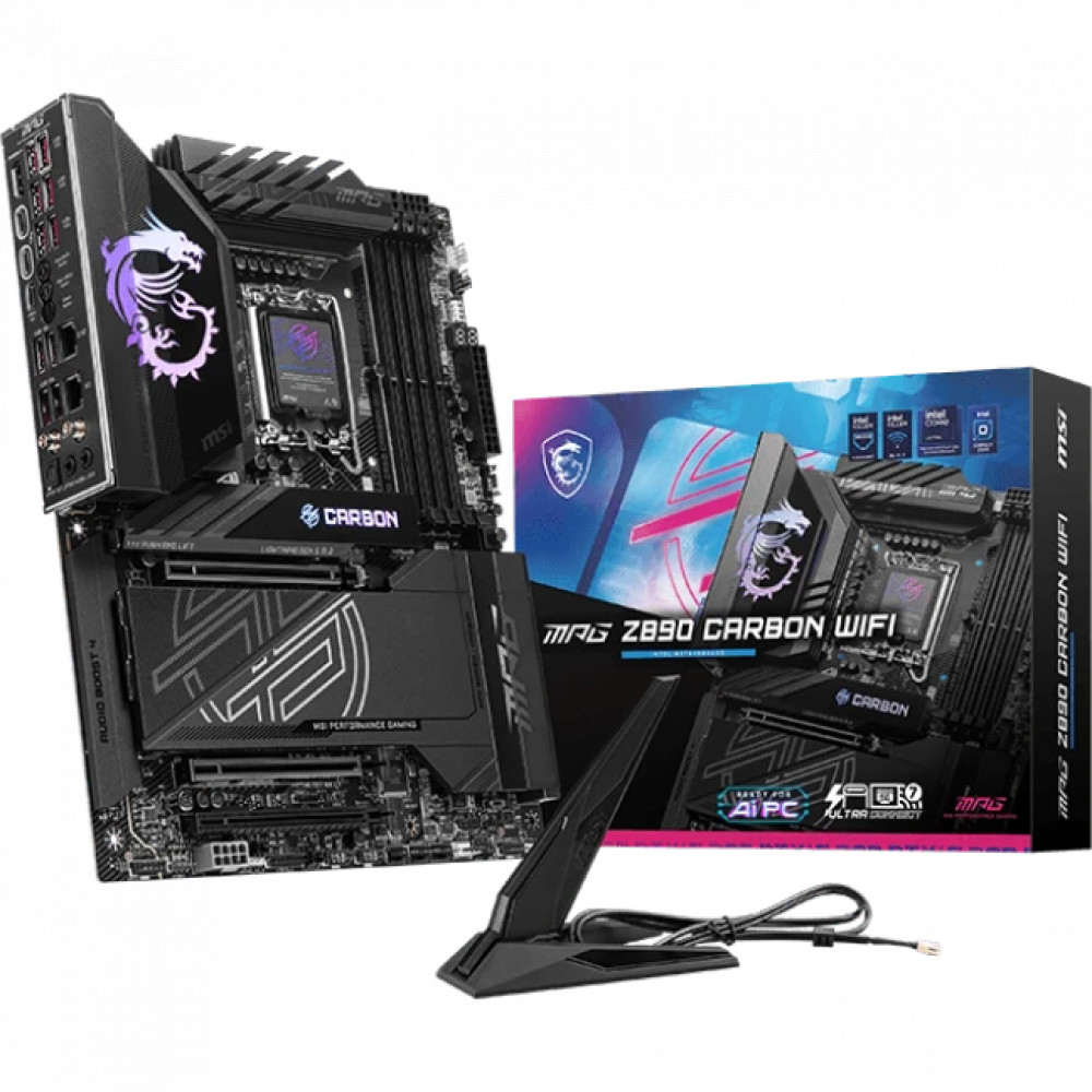 Материнская плата MSI MPG Z890 CARBON WIFI ATX, LGA 1851 - миниатюра 4