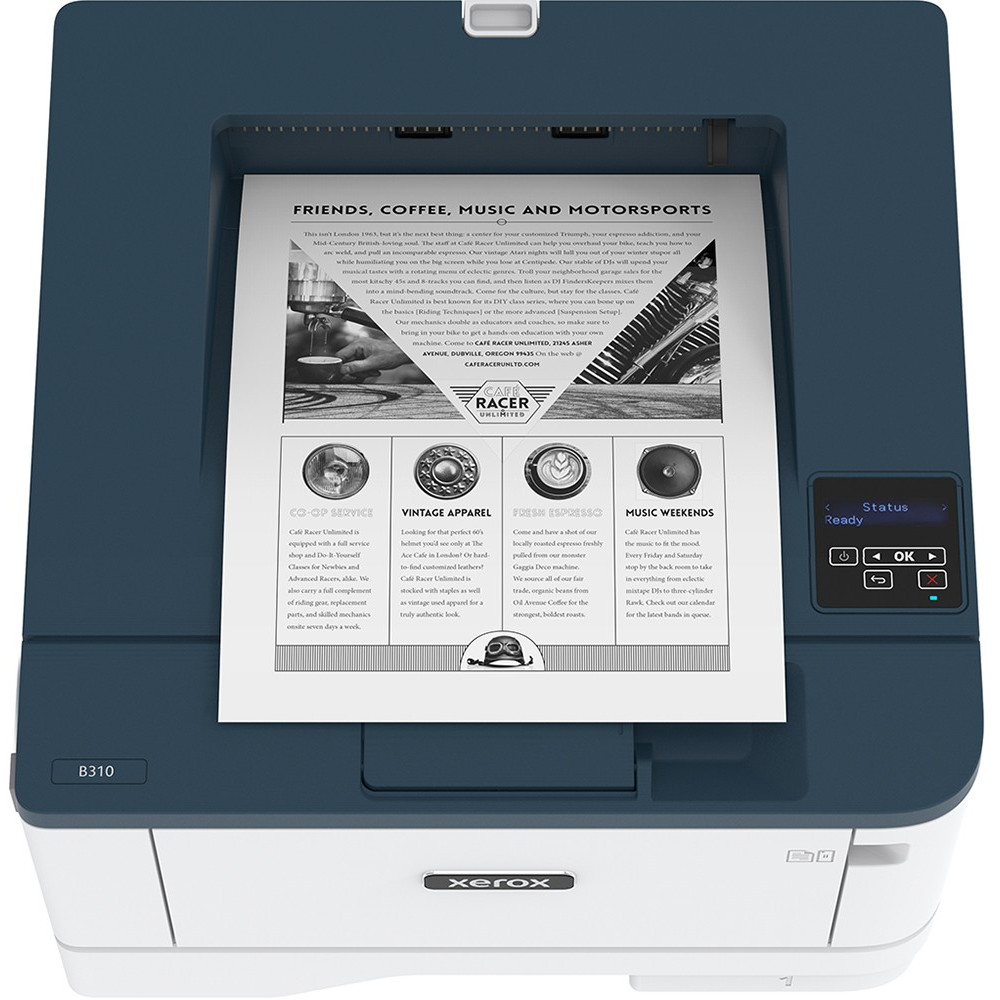 Принтер Xerox B310 B310DNI А4, Лазерный, Монохромная - миниатюра 4