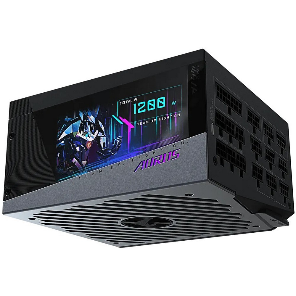 Блок питания Gigabyte AORUS P1200W GP-AP1200PM 1200 Вт - миниатюра 3