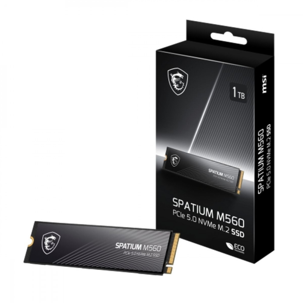 Жесткий диск MSI SPATIUM M560 S78-440L0F0-P83 SSD (твердотельные), 1 ТБ, M.2, PCIe — фото товара