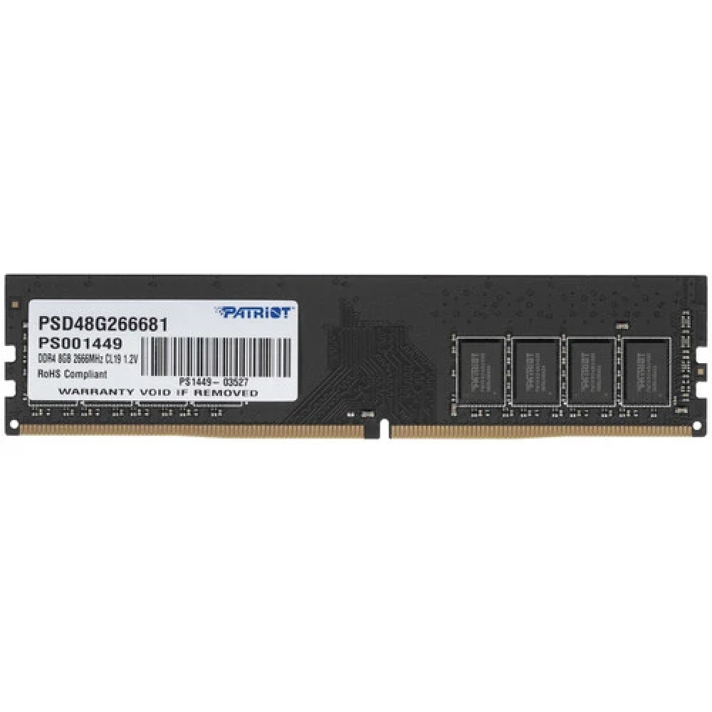 ОЗУ Patriot PSD48G266681 DIMM, DDR4, 8 Гб, 2666 МГц — фото товара