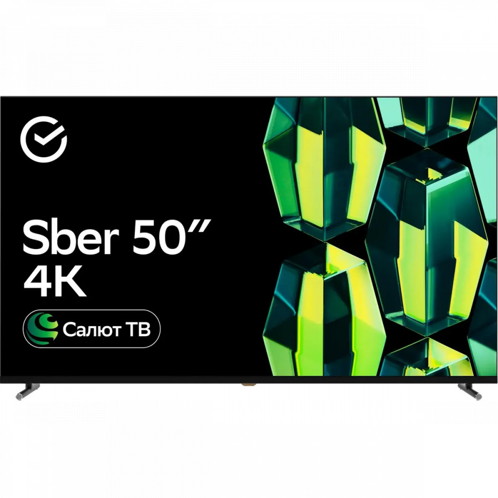 Телевизор Kuppersberg Sber SDX-50U4124 50 ", Smart TV, Черный — фото товара