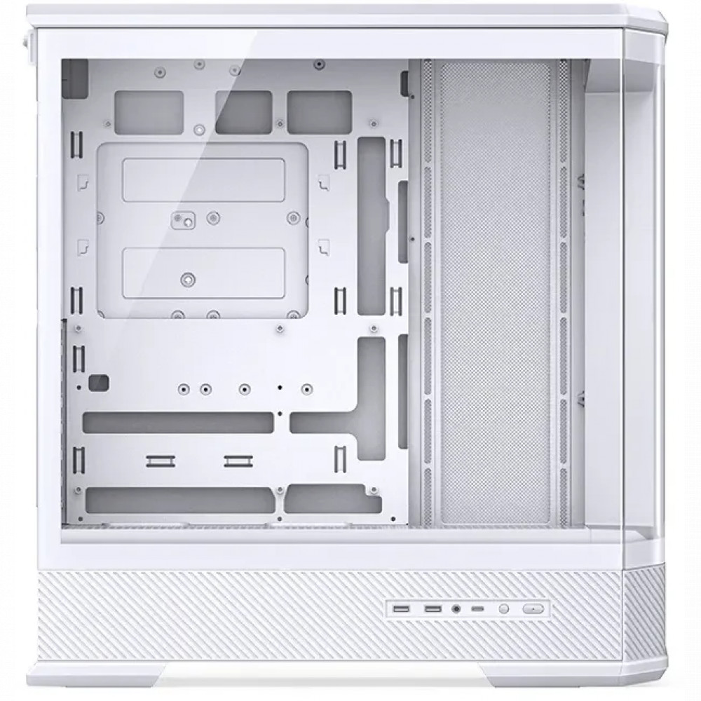 Корпус Jonsbo D400 White Mid-Tower - миниатюра 3