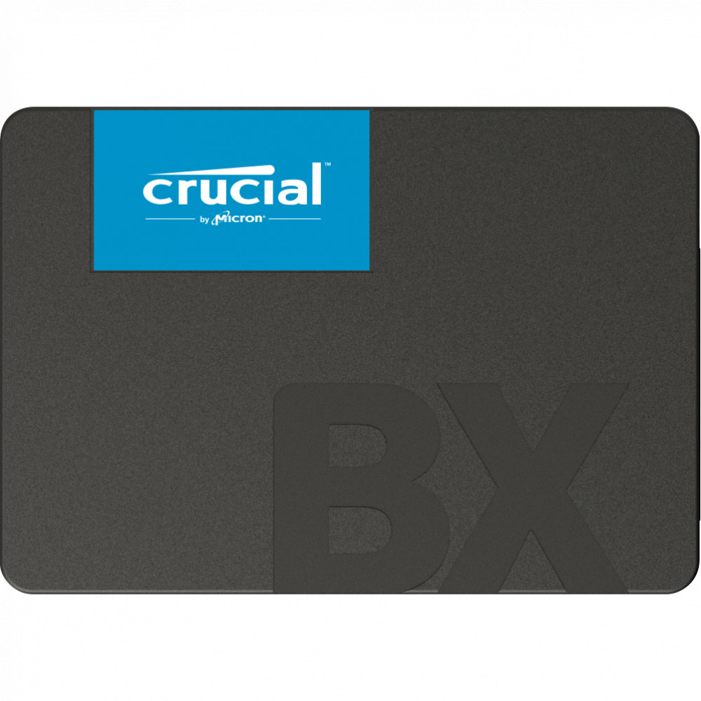 Жесткий диск Crucial BX500 CT500BX500SSD1 SSD (твердотельные), 500 ГБ, 2.5 дюйма, SATA — фото товара