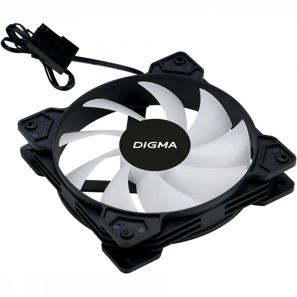 Система охлаждения Digma DFAN-FRGB1 Для системного блока - миниатюра 3