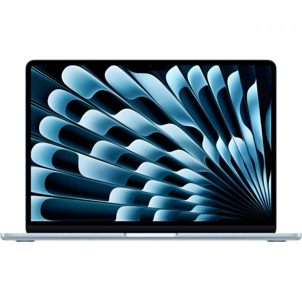Ноутбук Apple MacBook Air 13 M4 Sky Blue MC6U4PA/A 13.6 ", WQXGA 2560x1664 (16:10), Apple, M4 series, 16 Гб, 512 ГБ, Apple M4 10-core, Mac OS — фото товара