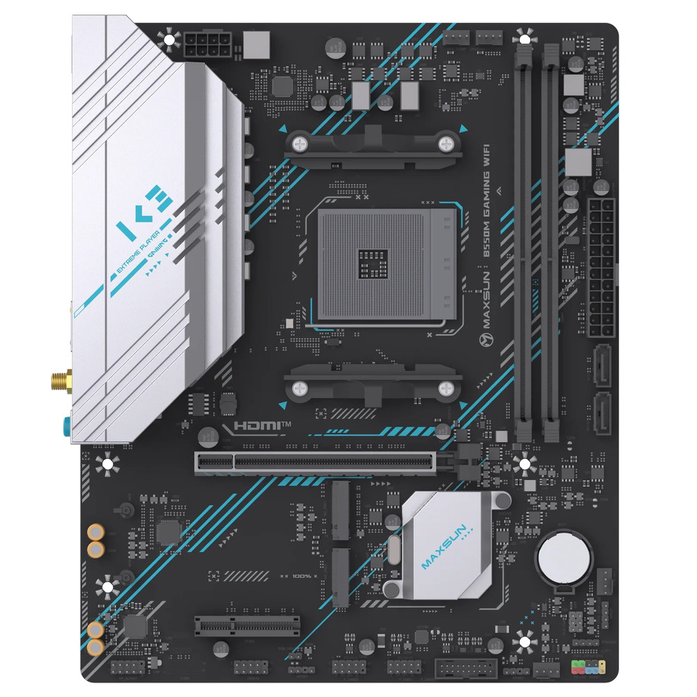 Материнская плата Maxsun MS-B550M GAMING WIFI 6940709661901 Micro-ATX, AMD AM4 — фото товара