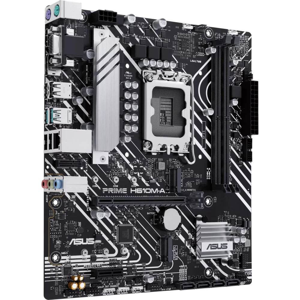 Материнская плата Asus PRIME H610M-A-CSM 90MB1G20-M0EAYC Micro-ATX, LGA 1700 — фото товара