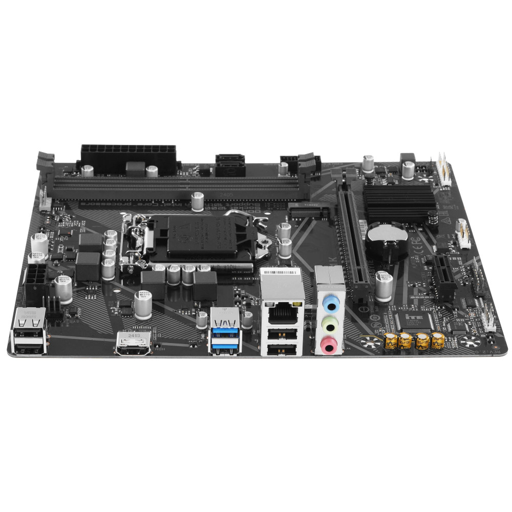 Материнская плата Gigabyte H410M K rev. 2.0 Micro-ATX, LGA 1200 - миниатюра 3