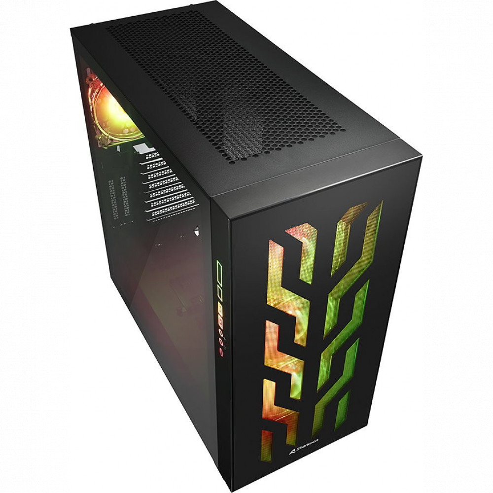Корпус Sharkoon ELITE SHARK CA300T BLACK ELITE SHARK CA300T Bk Full-Tower - миниатюра 3