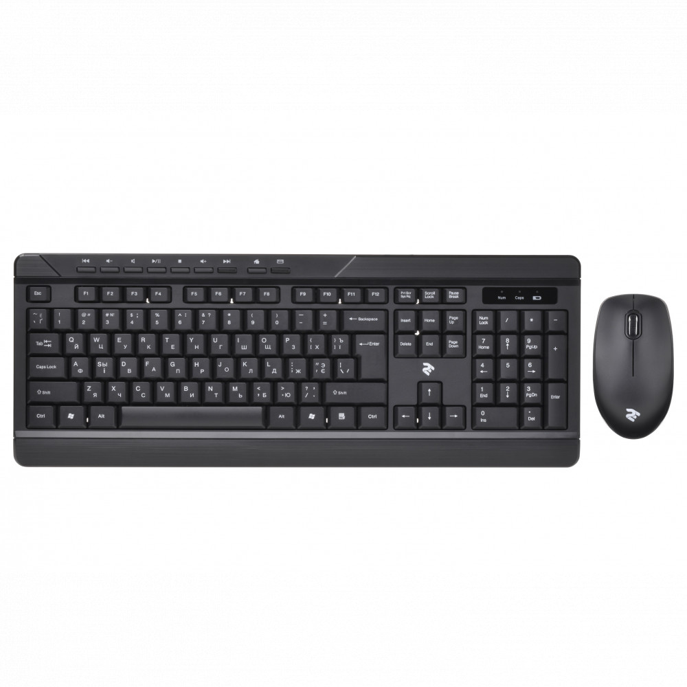 Клавиатура + мышь 2E MK410 WL BLACK 2E-MK410MWB — фото товара