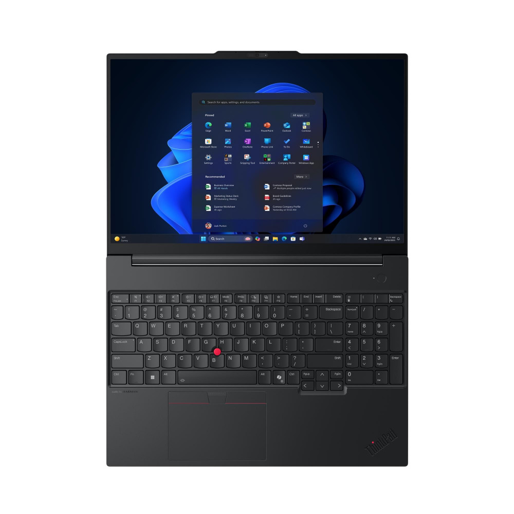 Ноутбук Lenovo ThinkPad E16 G3 21SR0048FW 16 ", WUXGA 1920x1200 (16:10), Intel, Core Ultra 5, 16 Гб, 512 ГБ, Intel Graphics - миниатюра 2