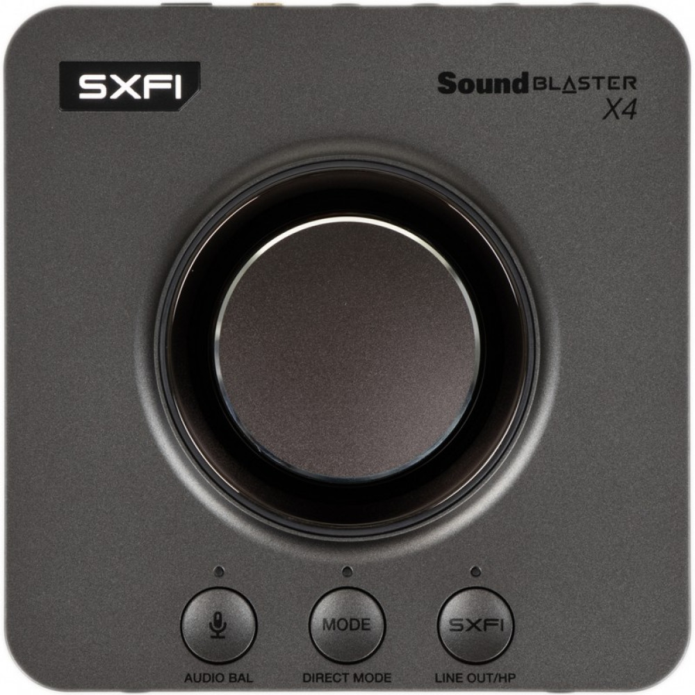 Звуковые карты Creative Blaster X4 70SB181500000 — фото товара