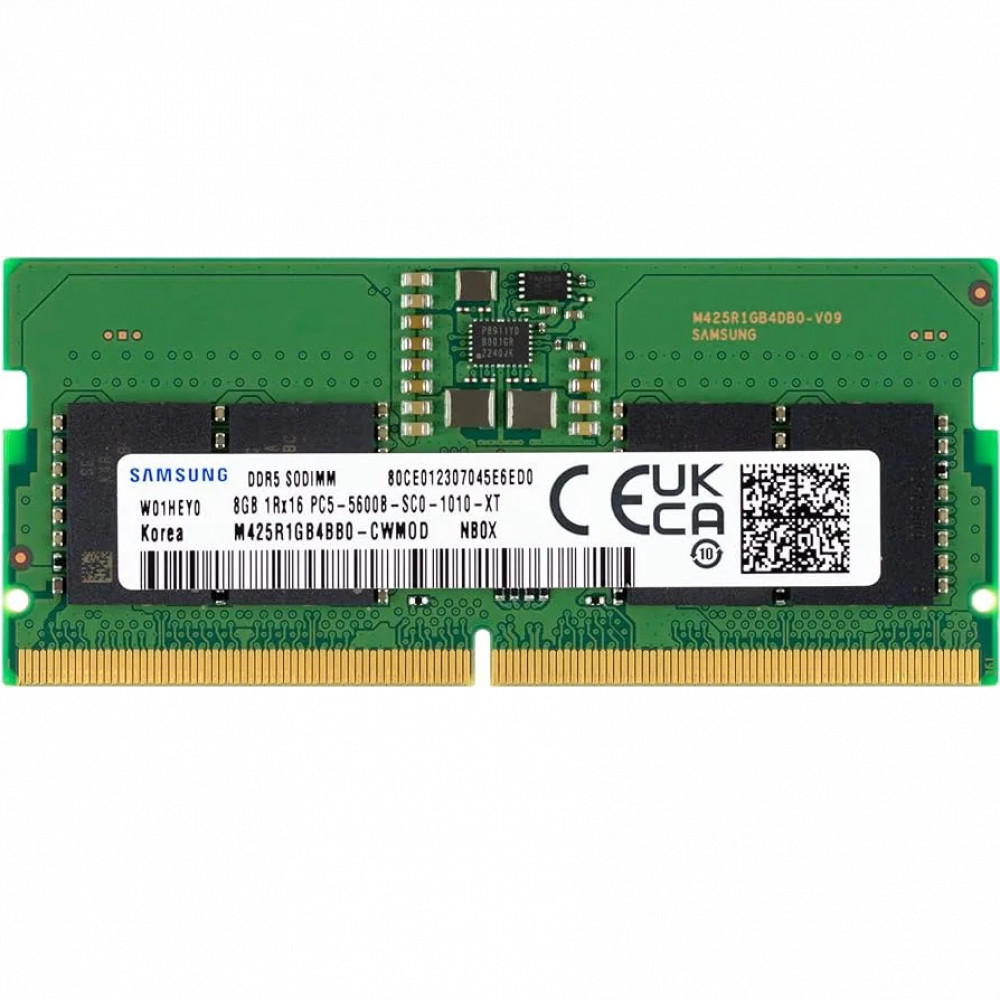ОЗУ Samsung M425R1GB4PB0-CWM SO-DIMM, DDR5, 8 Гб, 5600 МГц — фото товара