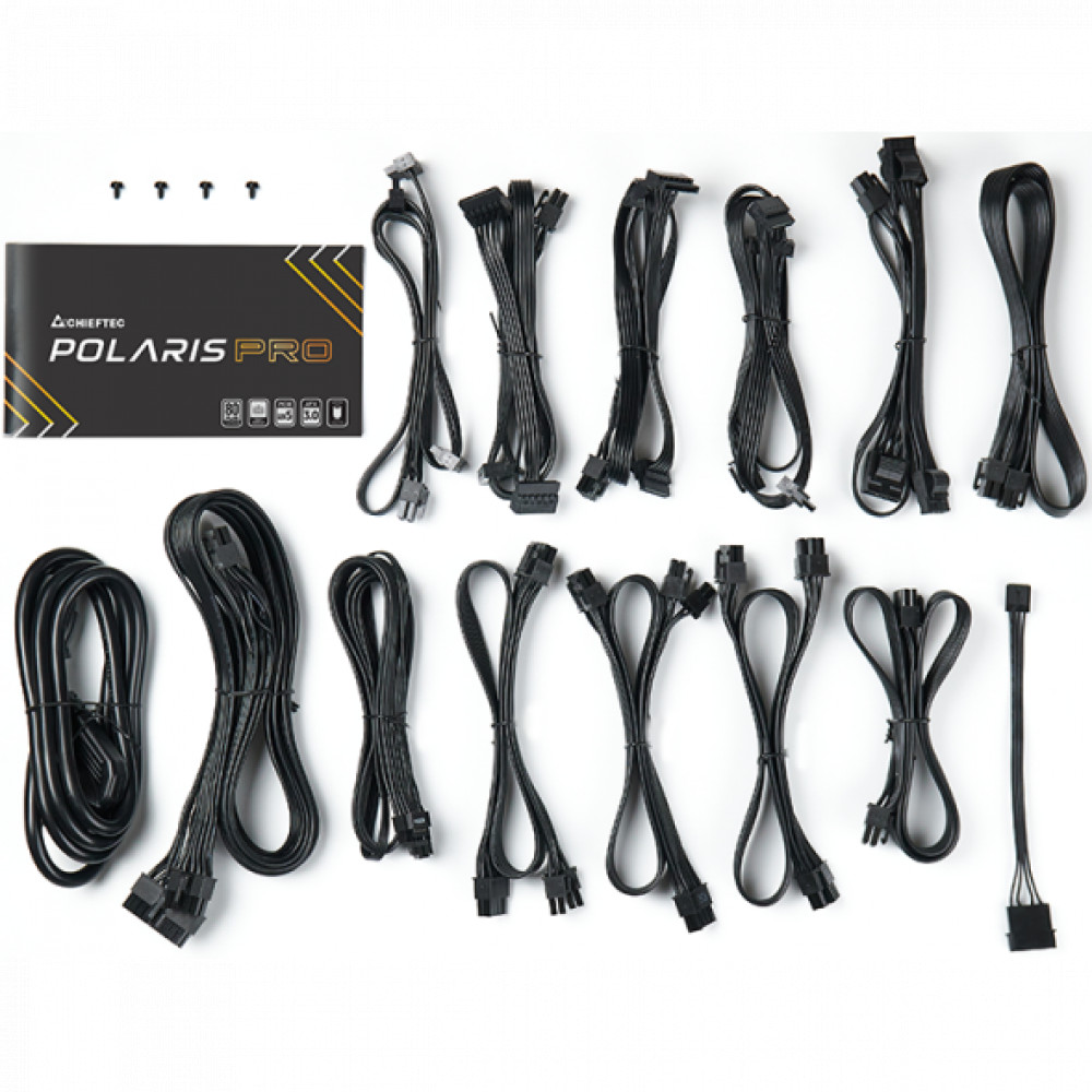 Блок питания Chieftec Polaris PRO PPX-1300FC-A3 1300 Вт - миниатюра 5