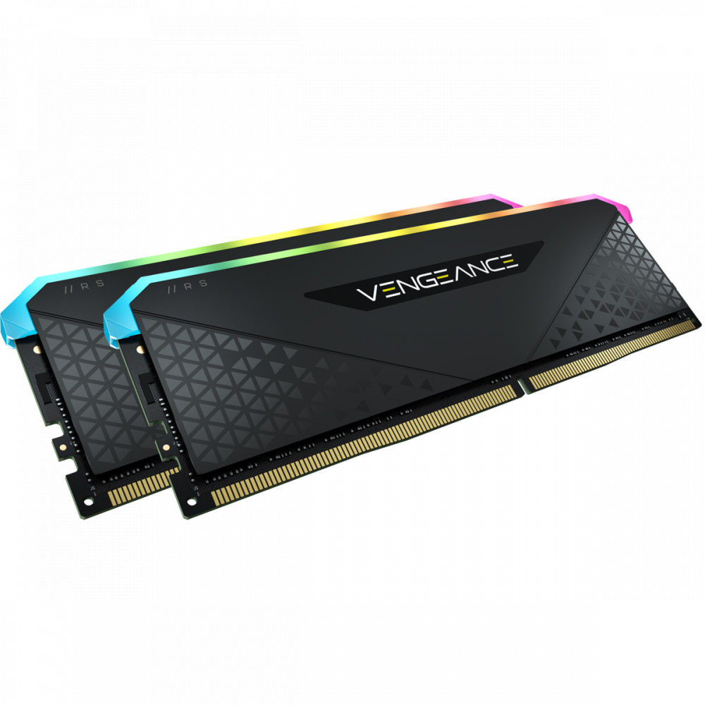 ОЗУ Corsair Vengeance RGB RS CMG16GX4M2E3200C16 DIMM, DDR4, 16 Гб (2 х 8 Гб), 3200 МГц - миниатюра 3