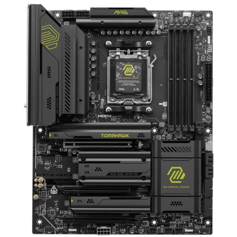 Материнская плата MSI MAG X870E TOMAHAWK WIFI ATX, AMD AM5 — фото товара