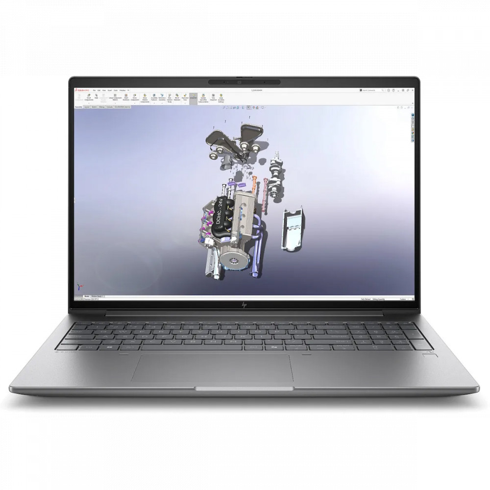 Ноутбук HP ZBook X G1i C9EQ6ET 16 ", WUXGA 1920x1200 (16:10), Intel, Core Ultra 7, 32 Гб, 1 ТБ, Nvidia RTX PRO 500 Blackwell, Windows 11 Pro - миниатюра 2