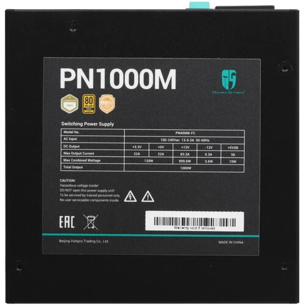 Блок питания Deepcool GamerStorm PN1000M 1000 Вт - миниатюра 4
