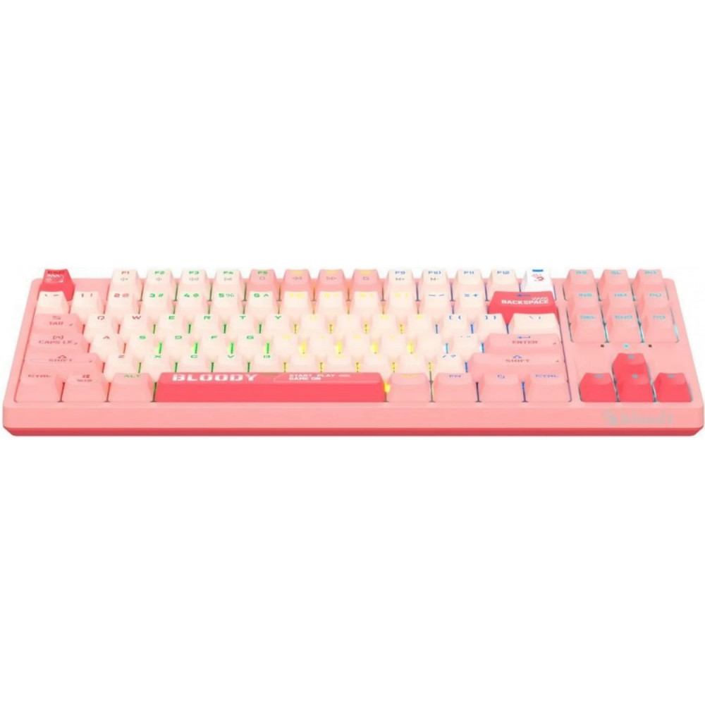 Клавиатура A4Tech Bloody S87 Energy Pink S87 USB ENERGY PINK Проводная, USB - миниатюра 7