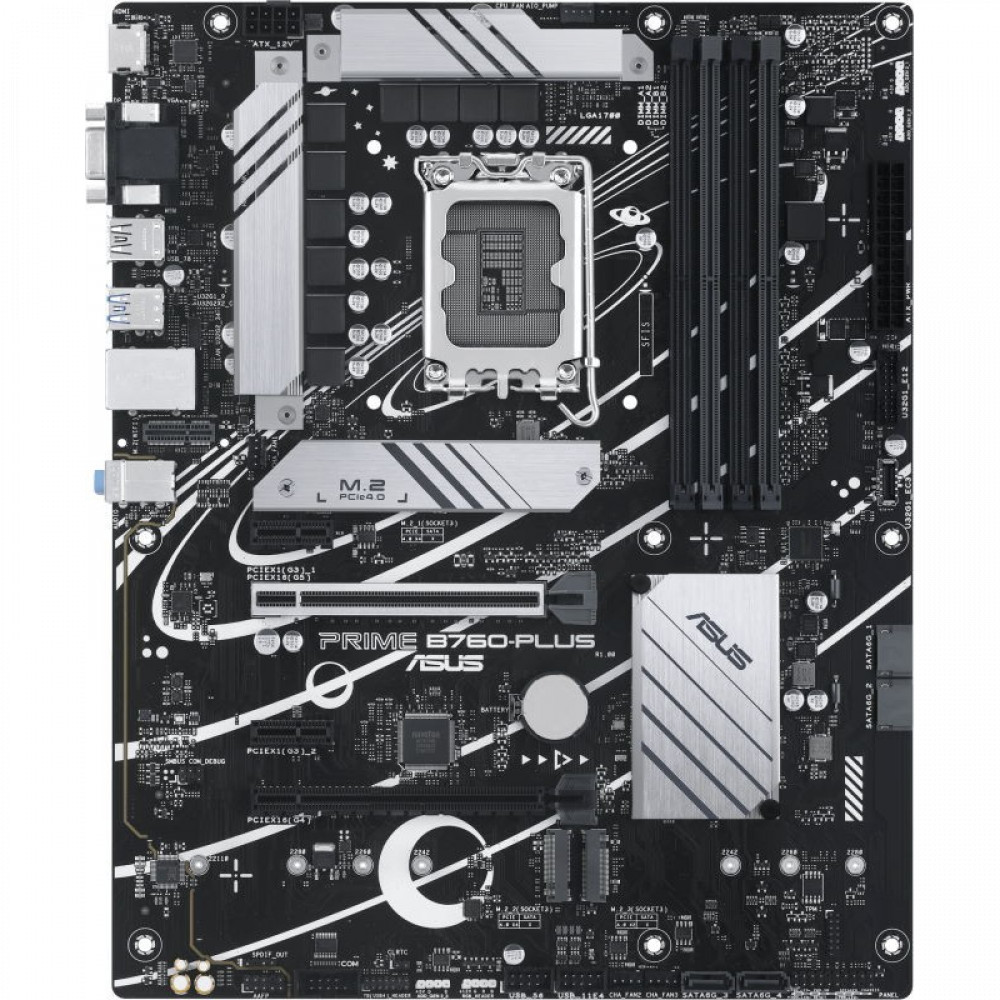 Материнская плата Asus PRIME B760-PLUS ATX, LGA 1700 - миниатюра 2