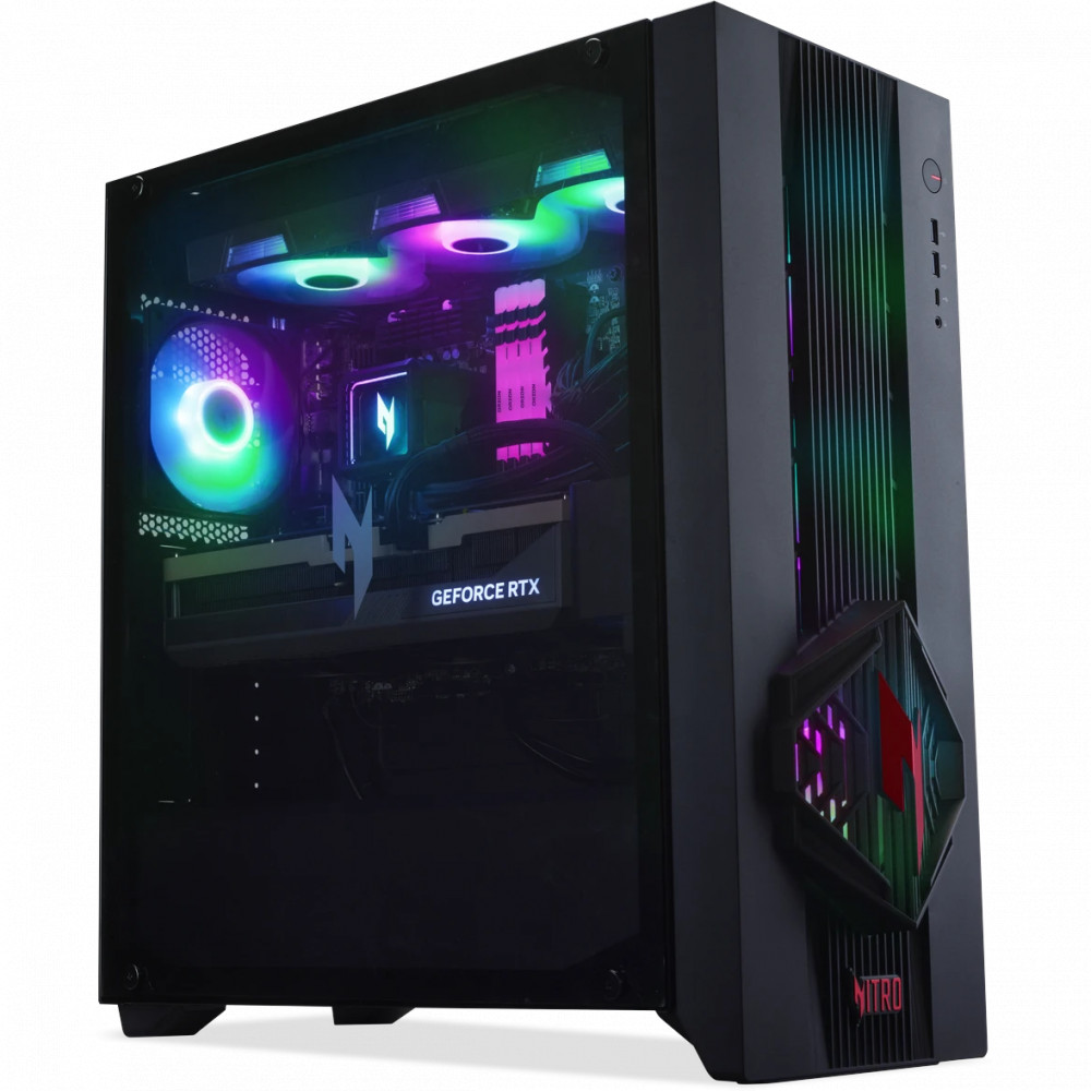 Персональный компьютер Acer Nitro 70 AMD N70X3D-100 DG.E5ACD.007 Ryzen 7, 9800X3D, 4.7, 32 Гб, DDR5-5600 - миниатюра 3