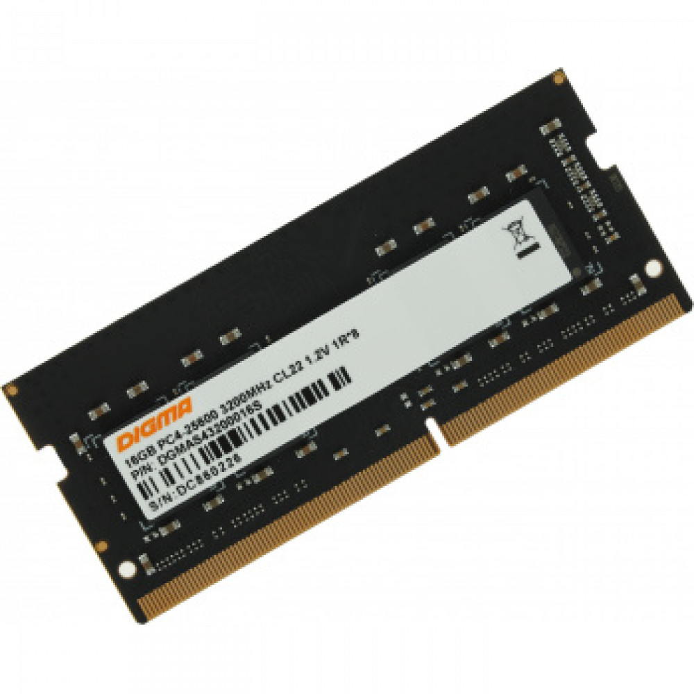ОЗУ Digma DGMAS43200016S SO-DIMM, DDR4, 16 Гб, 3200 МГц - миниатюра 2