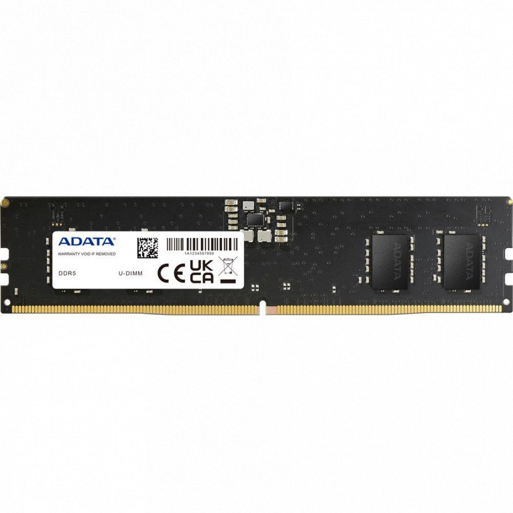ОЗУ ADATA 8Gb AD5U48008G-S DIMM, DDR5, 8 Гб, 4800 МГц — фото товара