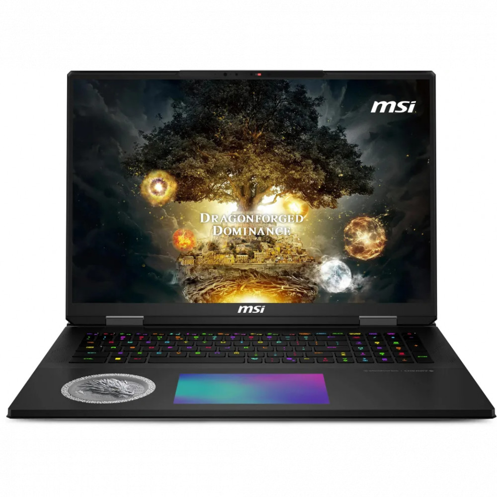Ноутбук MSI Titan Dragon Edition 18 HX A2XWIG-1020RU 9S7-1824A5-1020 18 ", 4K Ultra HD + 3840x2400 (16:10), Intel, Core Ultra 9, 64 Гб, 4 ТБ, NVIDIA GeForce RTX5080, Windows 11 Home - миниатюра 2
