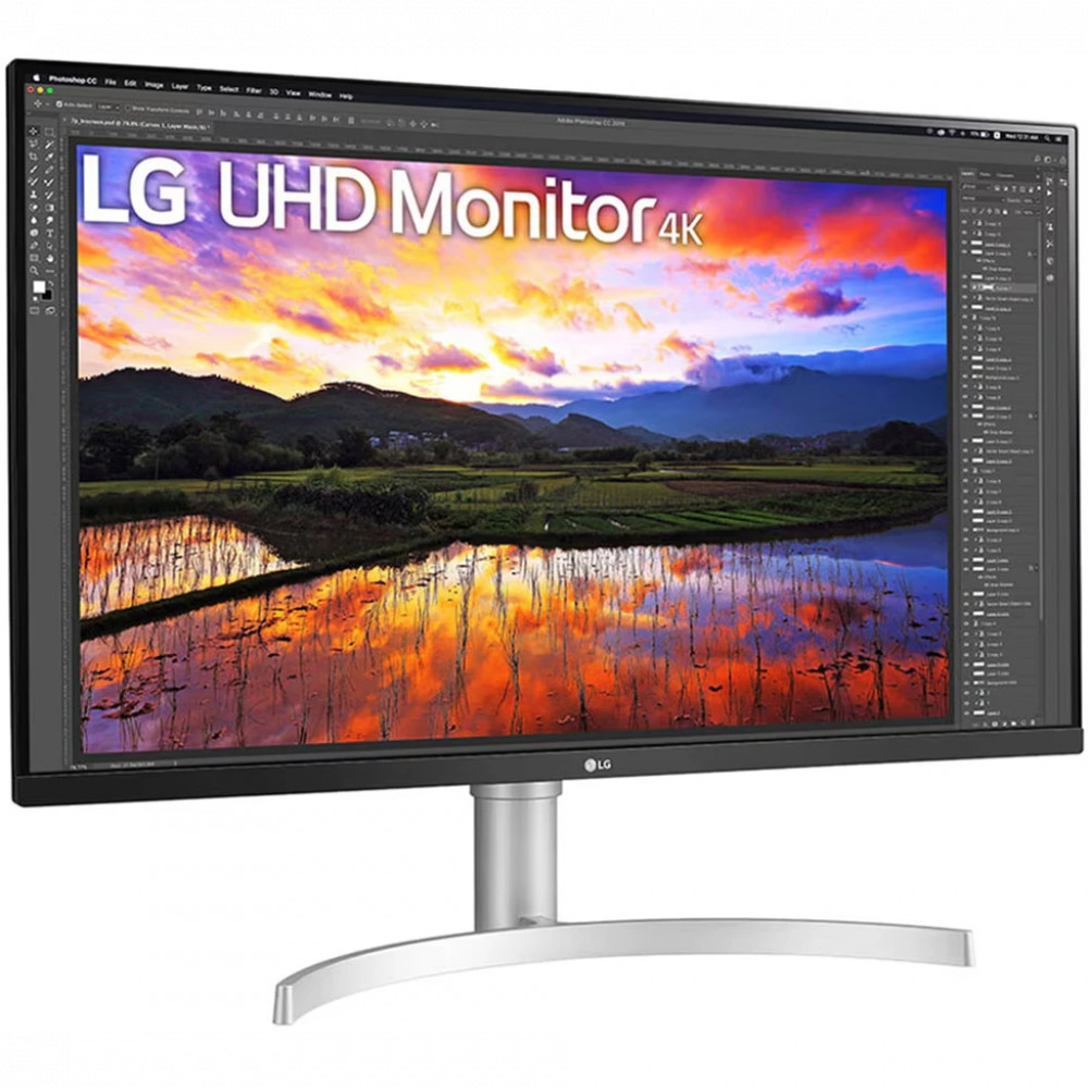 Монитор LG 32UN650K-W 32UN650K-W.ARUZ 31.5 ", IPS, 4K UHD 3840x2160 (16:9), 60 Гц - миниатюра 2