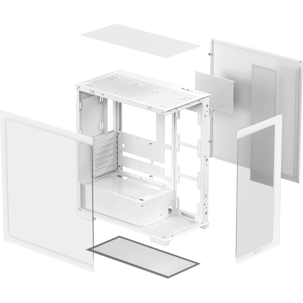 Корпус Deepcool CG580 White CG580 WH Mid-Tower - миниатюра 5