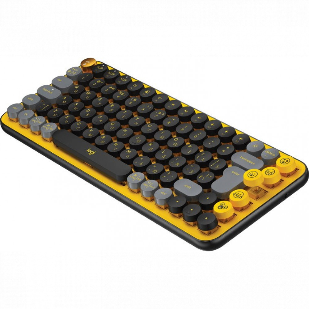 Клавиатура Logitech POP KEYS 920-010716 Беспроводная, USB - миниатюра 2