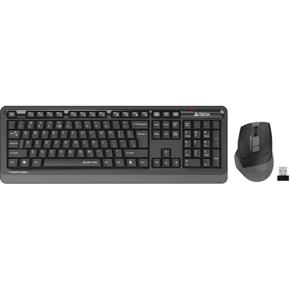 Клавиатура + мышь A4Tech Fstyler FGS1035Q FGS1035Q GREY — фото товара