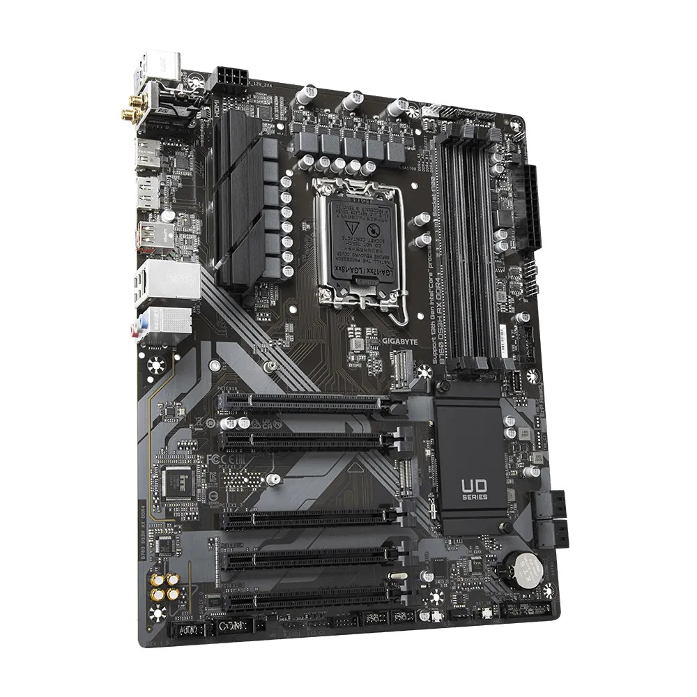 Материнская плата Gigabyte B760 DS3H AX DDR4 ATX, LGA 1700 - миниатюра 2