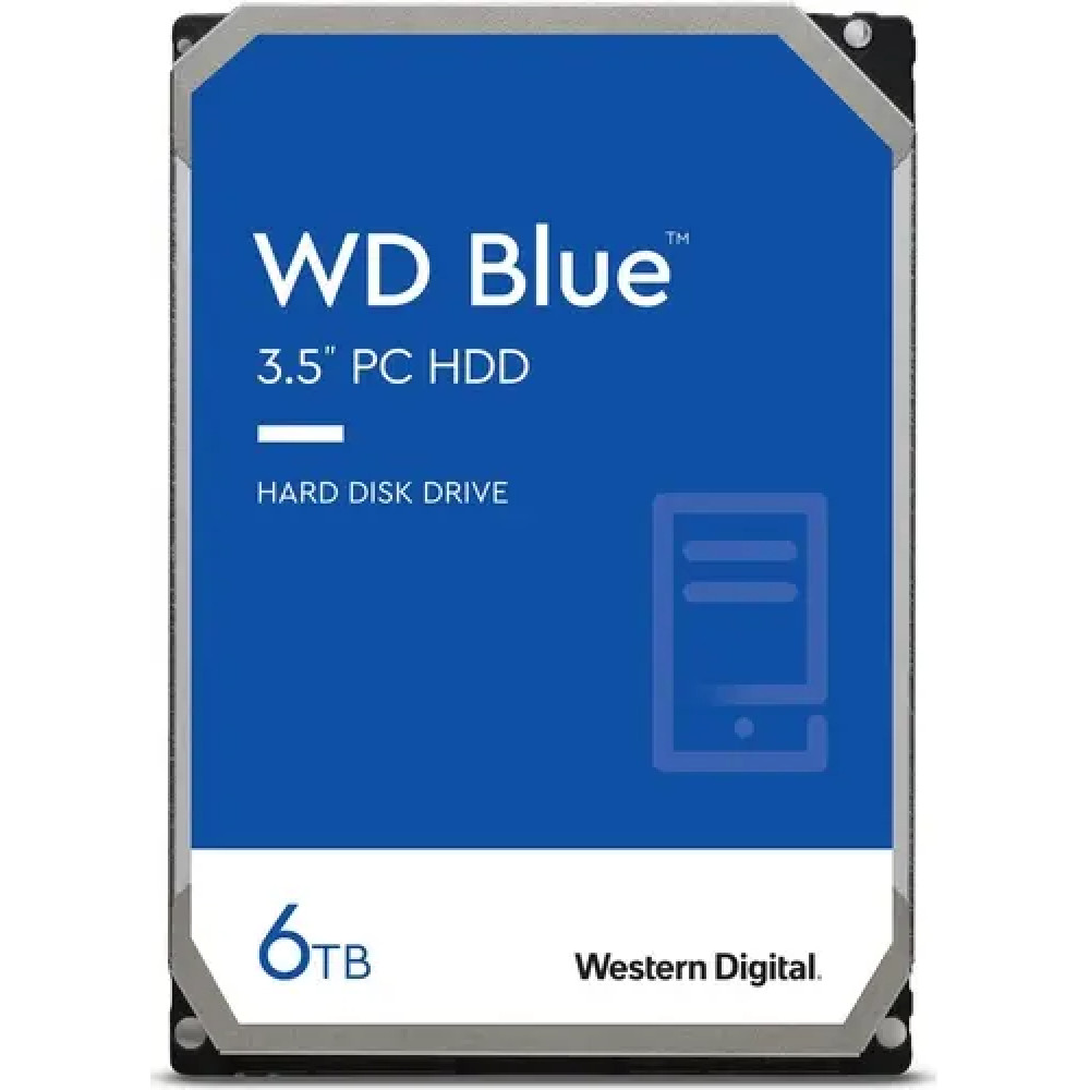 Жесткий диск Western Digital WD60EZAX HDD (классические), 6 ТБ, 3.5 дюйма, SATA — фото товара