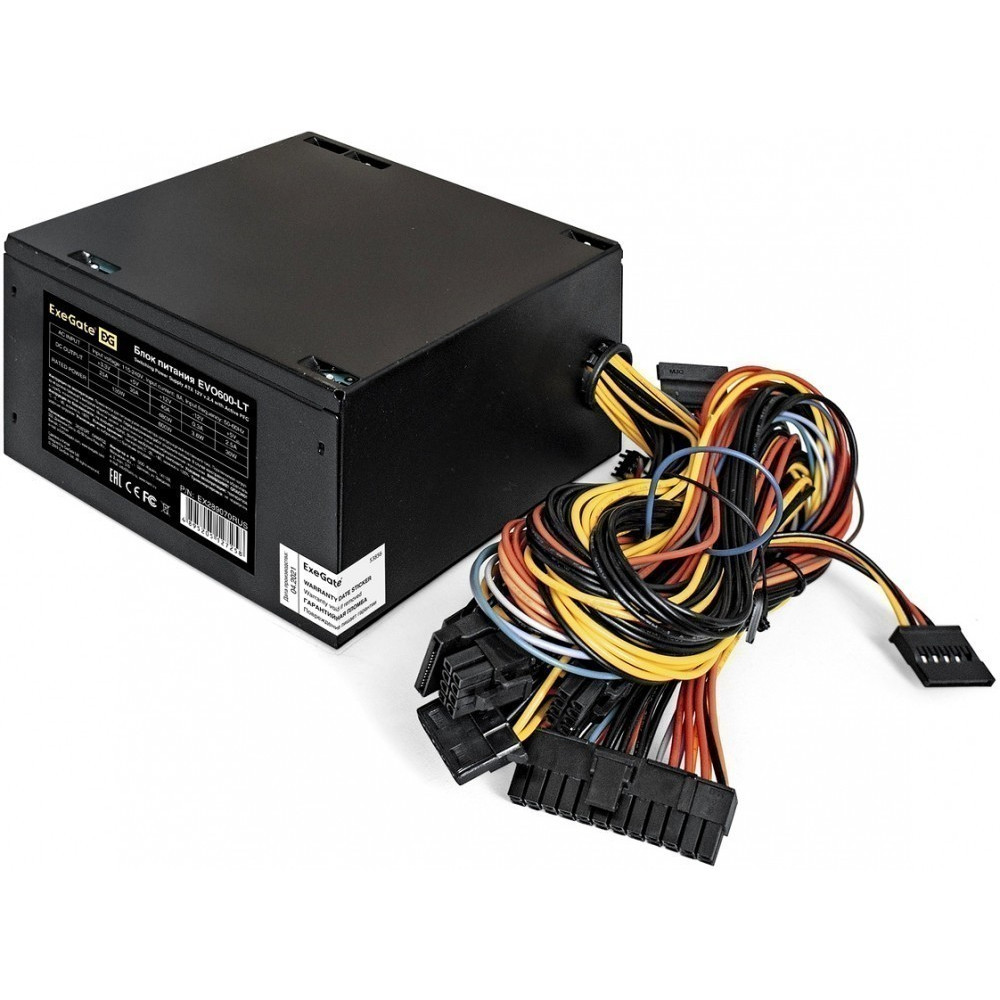 Блок питания ExeGate EVO800-LT EX289069RUS-S 800 Вт - миниатюра 3