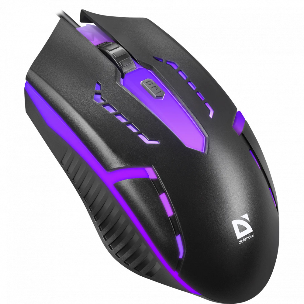 Мышь Defender FLASH MB-600L 52600 Игровые, Проводная - миниатюра 4