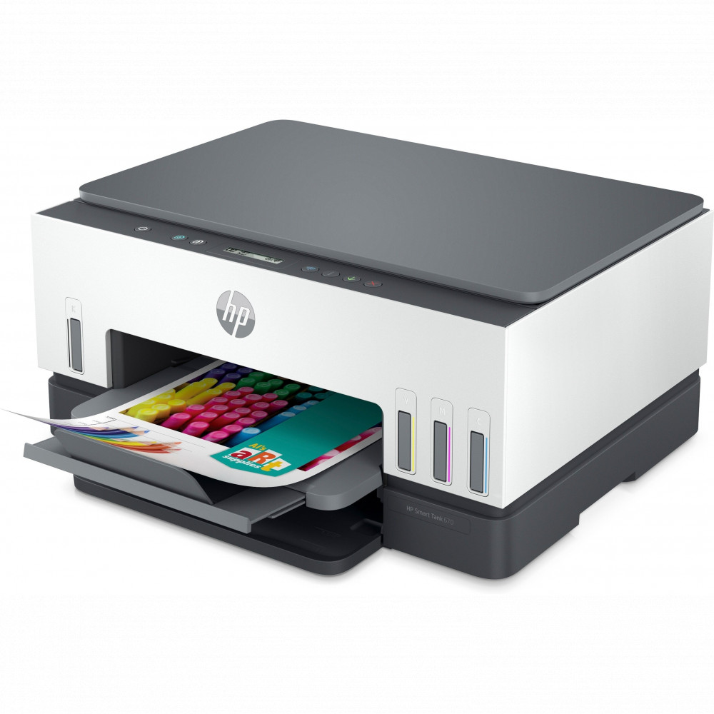 МФУ HP Smart Tank 670 6UU48A А4, Струйный, Монохромная - миниатюра 3