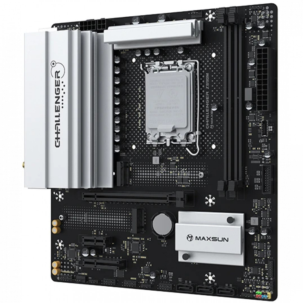 Материнская плата Maxsun Challenger Z890M MS-Challenger Z890M Micro-ATX, LGA 1851 - миниатюра 4