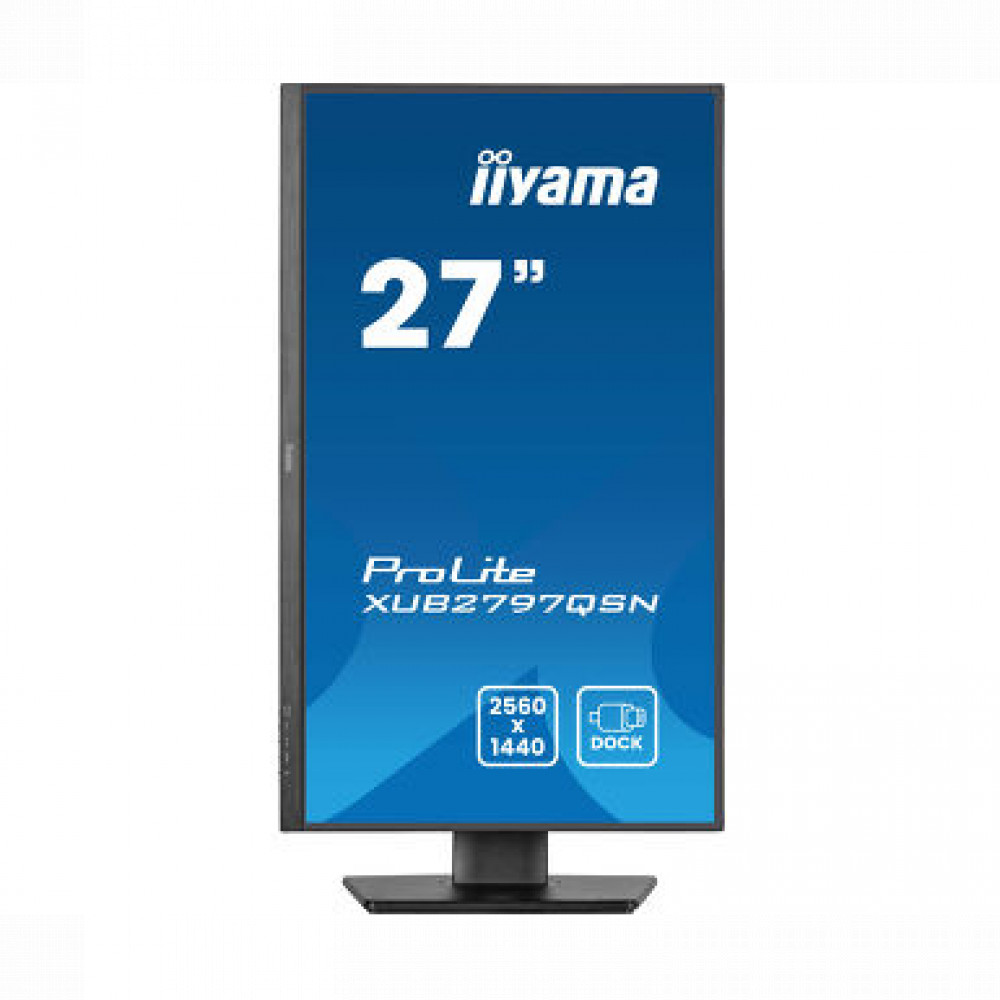 Монитор IIYAMA XUB2797QSN-B2 27 ", IPS, Quad HD 2560x1440 (16:9), 100 Гц - миниатюра 2