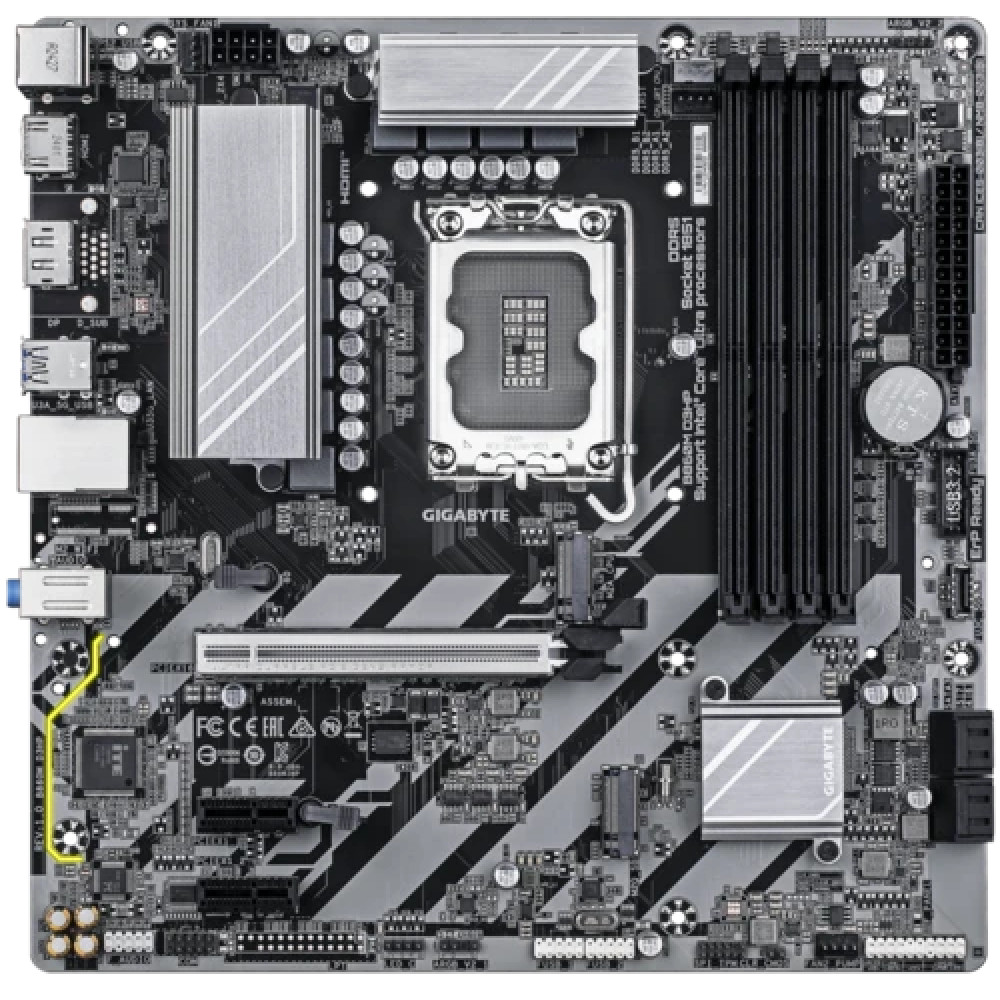 Материнская плата Gigabyte B860M D3HP B860M D3HP 1.0 Micro-ATX, LGA 1851 — фото товара