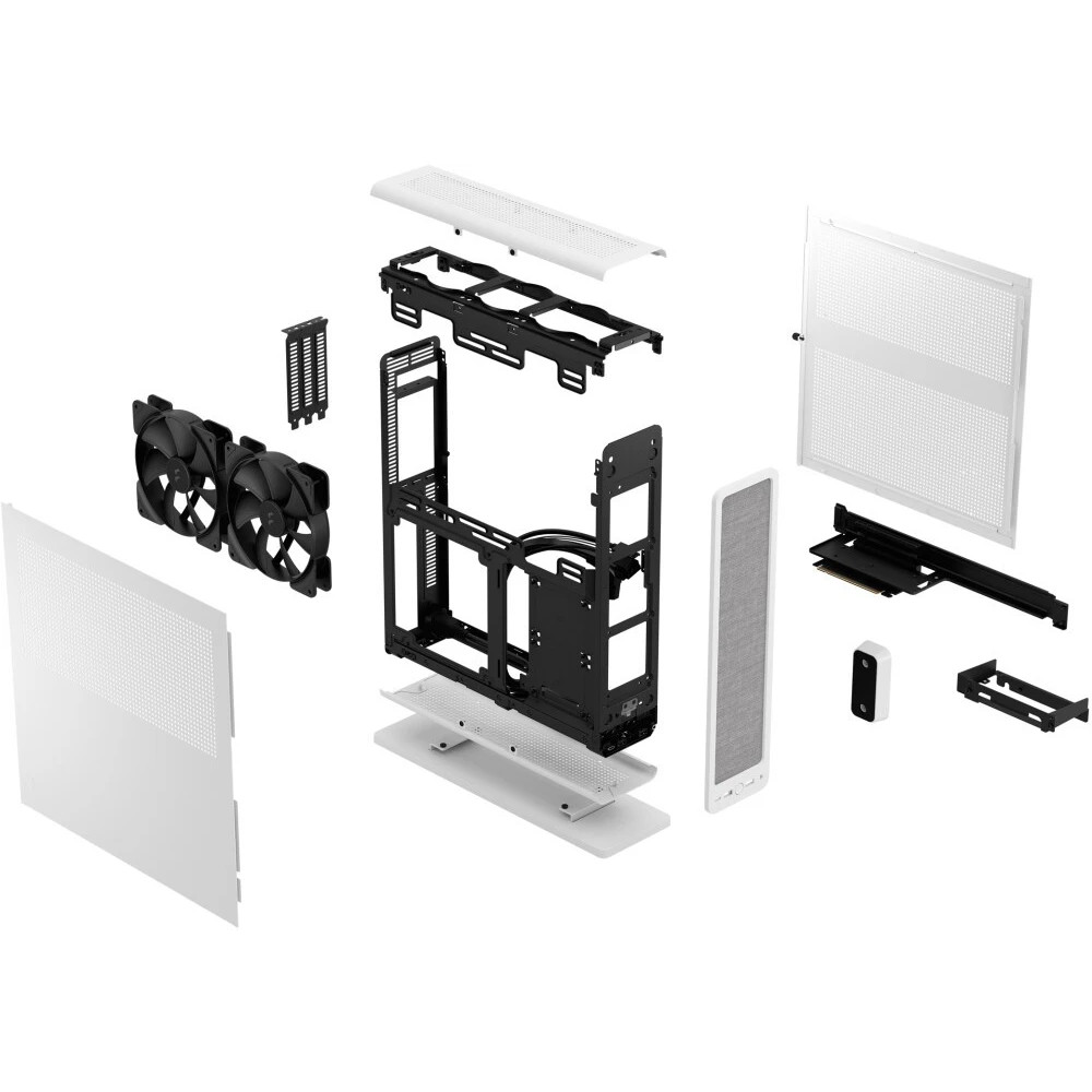 Корпус FRACTAL DESIGN Ridge White (FD-C-RID1N-12) Small Form Factor - миниатюра 14